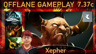 ✨ 737c Xepher Centaur Warrunner KAD  31 KP  80 Offlane Gameplay  Dota 2 Top MMR [upl. by Eelyac]