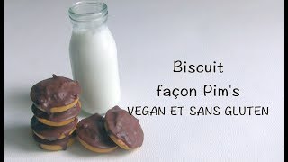 BISCUIT quot PIMSquot VEGAN ET SANS GLUTEN  BY OUM NATUREL [upl. by Danas814]