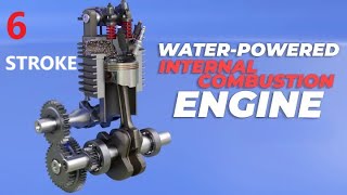 Revolutionary 6Stroke Engine HydroPowered Internal Combustion Engine is Here [upl. by Truc]