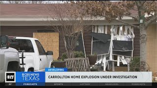 Neighborhood worried after explosion at Carrollton home [upl. by Krigsman]