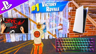 Fortnite Solo Unreal Ranked On PS5  Keyboard amp Mouse Handcam Gameplay  4K 120FPS [upl. by Neehcas]