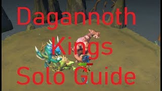 Runescape 3 Dagannoth Kings PVM Easy Solo Guide  setup  how to [upl. by Sufur721]