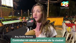 ⭕ Controles en obras privadas en la ciudad  Emilia Romea [upl. by Euqininod154]