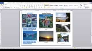 CREACIÓN DE UN FOLLETO TURISTICO EN MICROSOFT PUBLISHER [upl. by Huxley]