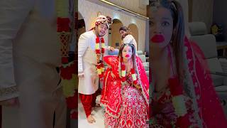 Bride Reaction On Makeup  Sujal Thakral shorts ytshorts youtubeshorts funny wedding marriage [upl. by Sean]