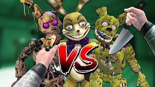 I Tested Glitchtrap vs Burntrap vs Springtrap in BONEWORKS VR [upl. by Agnesse]