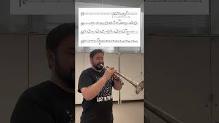 Bela Bartok  Concerto for Orchestra  Trumpet Excerpt  Tassio Furtado [upl. by Davena]