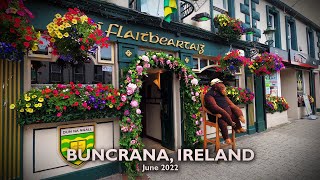 Exploring Buncrana 🇮🇪  Captivating Town on Irelands Windswept Inishowen Peninsula  Lets Walk [upl. by Rex]