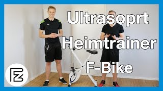 Ultrasport Heimtrainer F Bike im Test  Testsieger der günstigen Heimtrainer [upl. by Baiel886]