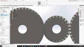 Tren engrajes Helicoidales en solidworks [upl. by Kally]