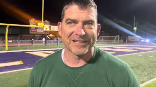 Cecilia HC Dennis Skains after 4941 WIN over Lutcher in the Div II NonSelect Quarterfinals [upl. by Otanutrof]