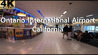 Ontario International Airport California  Virtual Walking Tour [upl. by Etnuhs191]