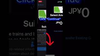 Japan Travel Guide  How to Add Suica to Apple Wallet iPhone shorts solotravel [upl. by Ibor]