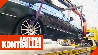 Dreister Mercedes AMGFalschparker wird abgeschleppt  Achtung Kontrolle  Kabel Eins [upl. by Poulter324]