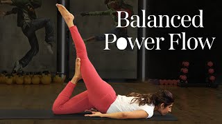 Balanced Power Flow  Yoga For Balance  Dhanurasana Yoga  Halasana  Sarvangasana [upl. by Iona]