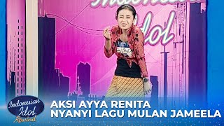 Lucunya Renita Dwi Cahya Nyanyi Lagu Mulan Jameela  IDOL REWIND 2024 [upl. by Domenech]