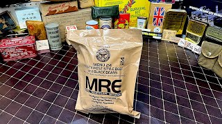 Excellent US Army 2019 Menu 24 Southwest Beef And Black Beans MRE REVIEW [upl. by Atoked]