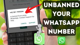 Whatsapp banned my number solution  How to unbanned whatsapp number [upl. by Chantal387]