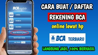 Cara Buka Rekening BCA Online  Cara Buat Rekening BCA Online [upl. by Hannavahs438]