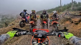 Wildest Dirt Bike Ride Of The Year Goon Riding Full Sends amp Extreme Muddy trails [upl. by Leola305]