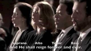 Handel quotHallelujahquot Chorus from Messiah an English oratorio [upl. by Fredelia]