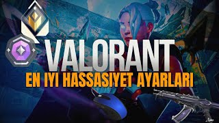 Valorantta En İyi Hassasiyet Ayarlarıyla Profesyoneller Gibi Oynayın ✅💥🔫 [upl. by Nerot]