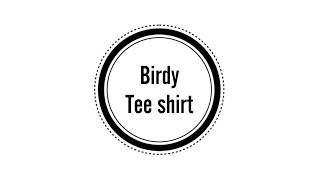 Birdy  Tee shirt Traducida al español [upl. by Peatroy445]