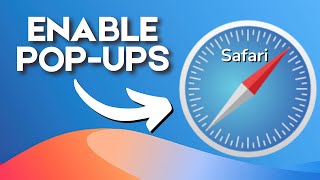 How to Enable Popups in Safari on Mac [upl. by Karr]