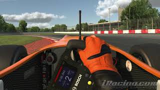 iRacing F3 Gilles Villeneuve Circuit Max Verstappen real F1 driver onboard [upl. by Judsen]