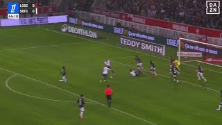 Edon Zhegrova Goal Lille vs Rennes 10 Goals and Extended Highlights [upl. by Noirred]