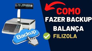 BACKUP BALANÇA FILIZOLA [upl. by Akirdnas]