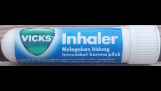 Vicks Inhaler Review [upl. by Arundel263]