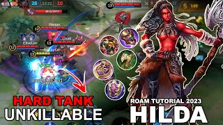 TUTORIAL TO UNKILLABLE ROAM HILDA  HILDA ZODIAC SKIN REVAMP  MLBB [upl. by Olifoet]