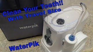 New Travel Size  Waterpik Water Flosser WP310  Must See [upl. by Lorianne]