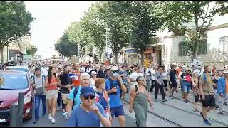 manifestation 2808 à la hausse à Marseille  liberté [upl. by Buller]