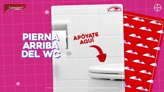 Conoce las posiciones más cómodas y sencillas para usar Canesten V® Óvulos [upl. by Dnomhcir609]