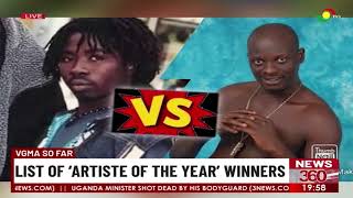 VGMA Artiste of the Year winners so far [upl. by Doane]