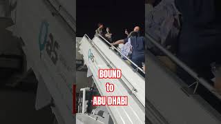 QATAR to ABU DHABI foryou funny comedy food qatarairways [upl. by Nnanaej]