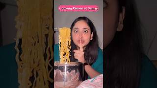 Cooking Ramen At 3AM minivlog asmr ytshorts shorts [upl. by Tyrone]