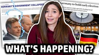 GERMANYS GOVERNMENT CRISIS – Everything you need to know  Feli from Germany [upl. by Brittne]