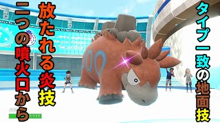 噴火口が付いたフタコブラクダ「バクーダ」を活躍させたい！【ポケモンSV】 [upl. by Nannek888]