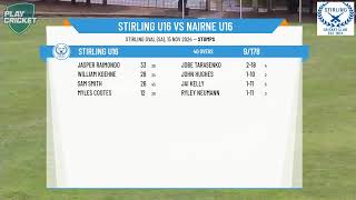 Stirling U16 v Nairne U16 [upl. by Dougal]