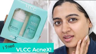 How to Get Glowing Acne Free Skin this Festive Season  VLCC AcneX 2step combo [upl. by Dickie]