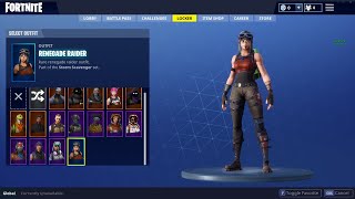 Fortnite heute Verlosung  Neues Update  Renegade Account [upl. by Roter]