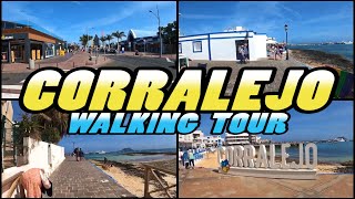 CORRALEJO Walking Tour  Fuerteventura  Canary Islands 4k [upl. by Annmarie]