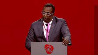 Abdullahi Mohamed Alason  Arbeiderpartiets landsmøte 2017 [upl. by Hsihsa]