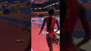 😍🏃‍♀️ LA HERMOSA PROMESA ESPAÑOLA EN SALTO deportes viral [upl. by Airla]