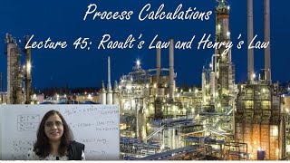 Lecture 45 Raoults Law and Henrys Law [upl. by Walliw]