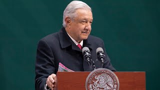 Resultados positivos en seguridad en la Ciudad de México Conferencia presidente AMLO [upl. by Helbona272]