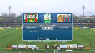 Ternana  Catania 10 highlights [upl. by Laban]